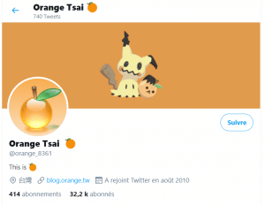 Twitter Orange
