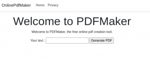 Welcom To PDFMaker